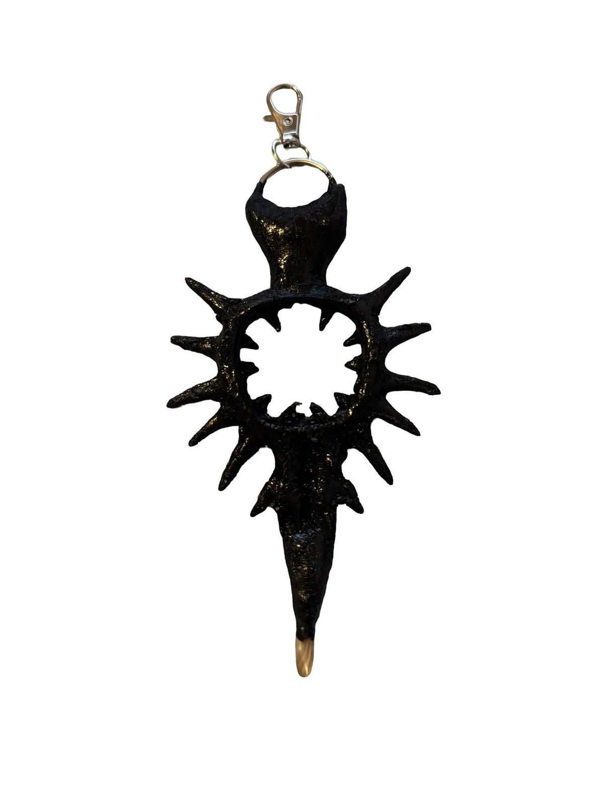 Black Eclipse Talisman Keychain