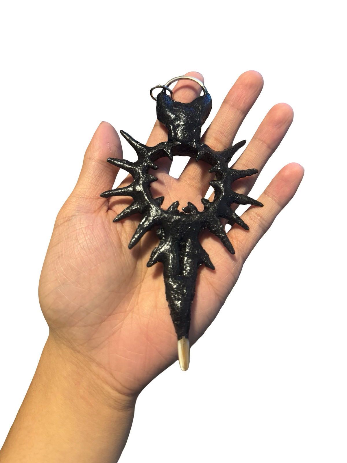 Black Eclipse Talisman Keychain