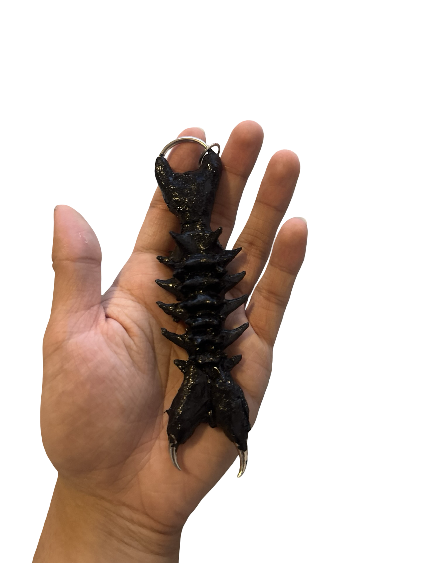 Spine Jaw Talisman Keychain