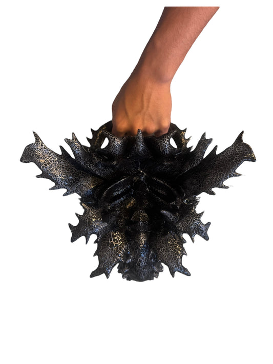 Silver Thorn Flower Bag