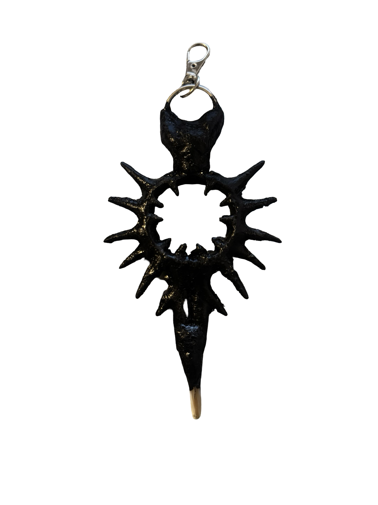 Black Eclipse Talisman Keychain