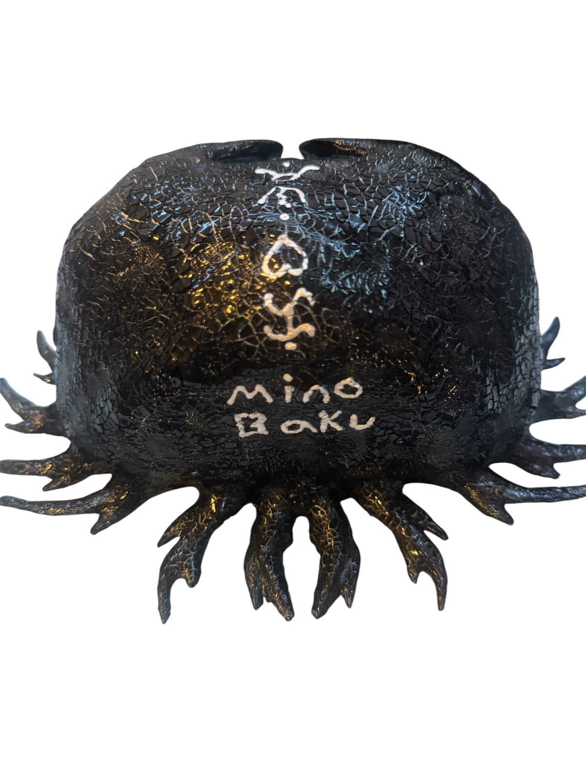 Black Silver Ocean Katar Bag