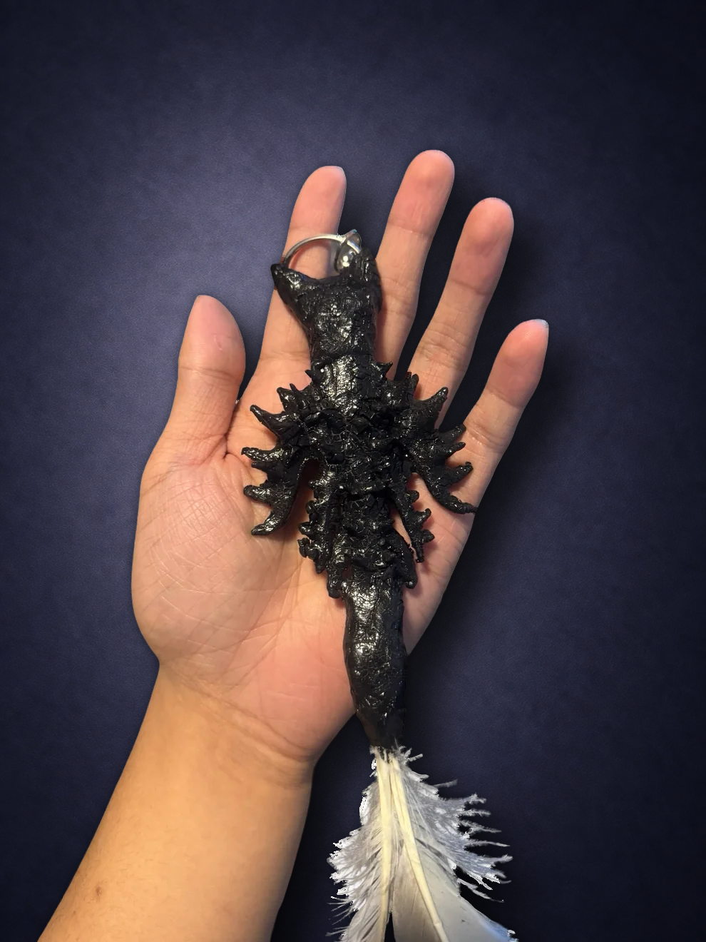 Strife Wing Talisman Keychain